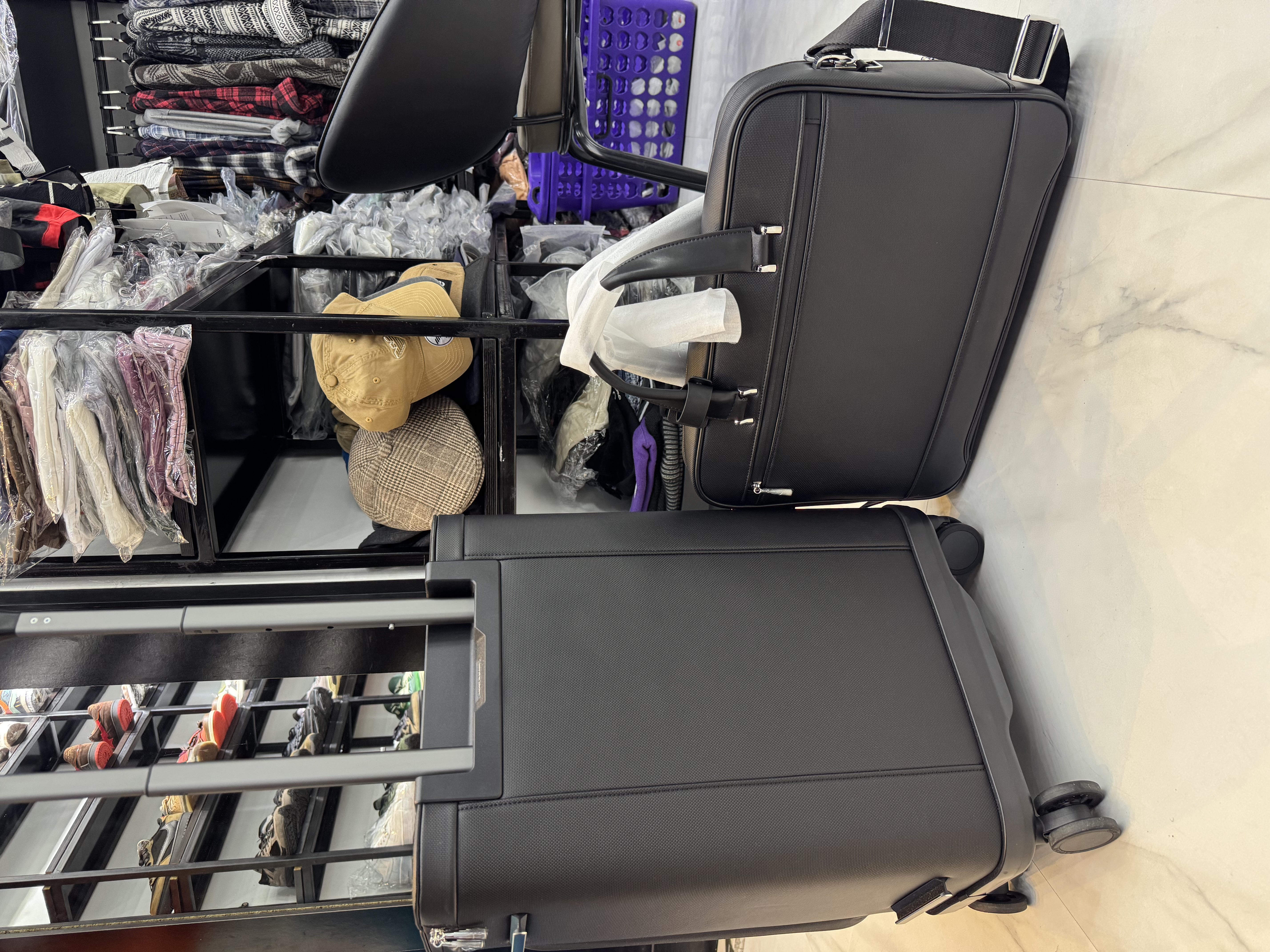 MONT BLANK SUIT CASE and BAG SET