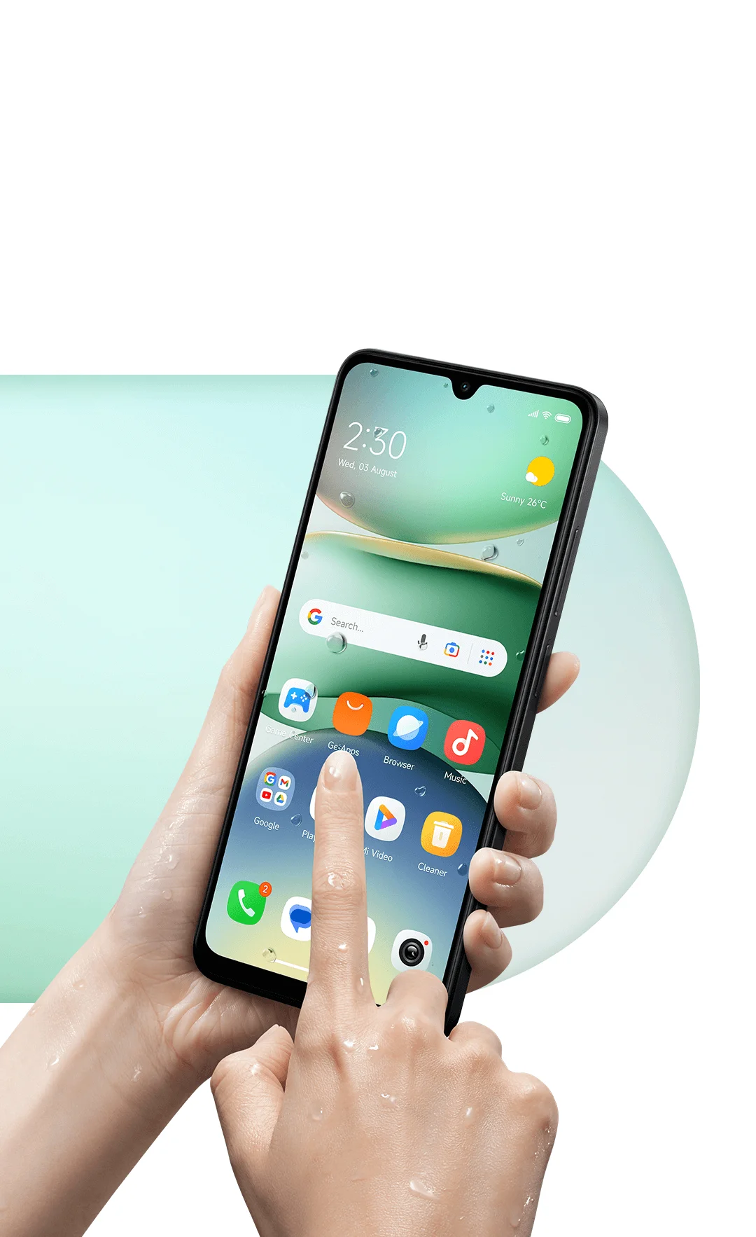 XIAOMI Redmi A5 - 6.88" (4GB RAM, 128GB ROM) Android 15 - 32MP +8MP Selfie - Dual Sim - 5000mAh - Midnight Black