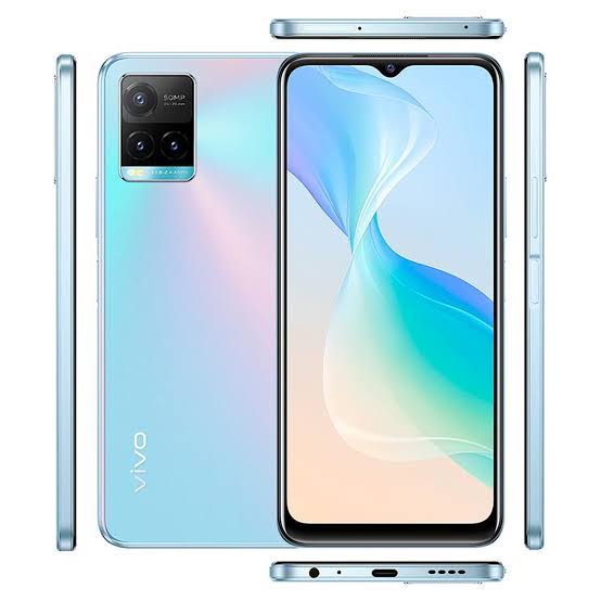 Vivo Y33s - 6.58", 4GB RAM + 128GB ROM, Android 11, 50MP/2MP/2MP + 16MP Camera, Dual SIM, 4G LTE, 5000mAh - Mirror Black