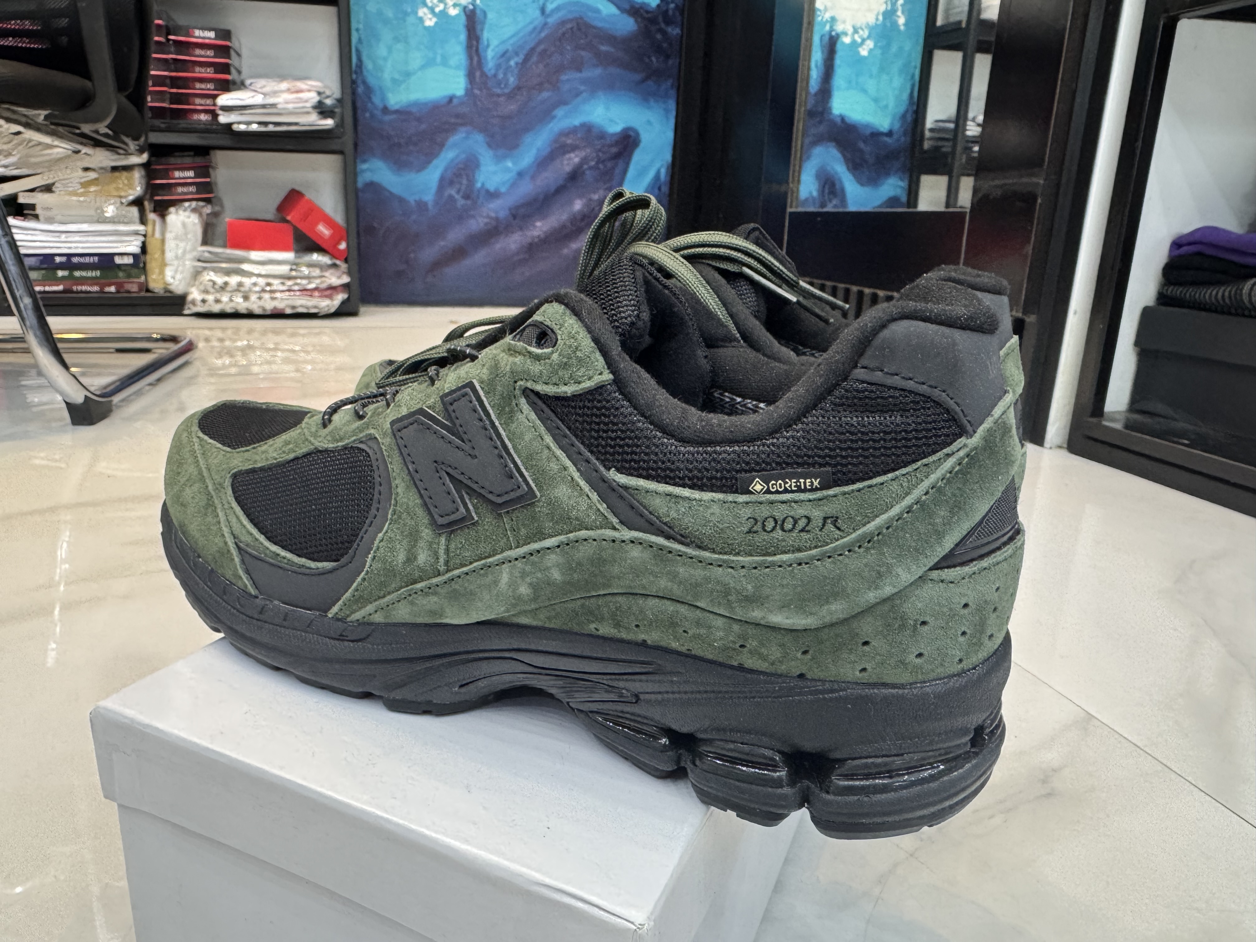 New Balance Green Sneakers 